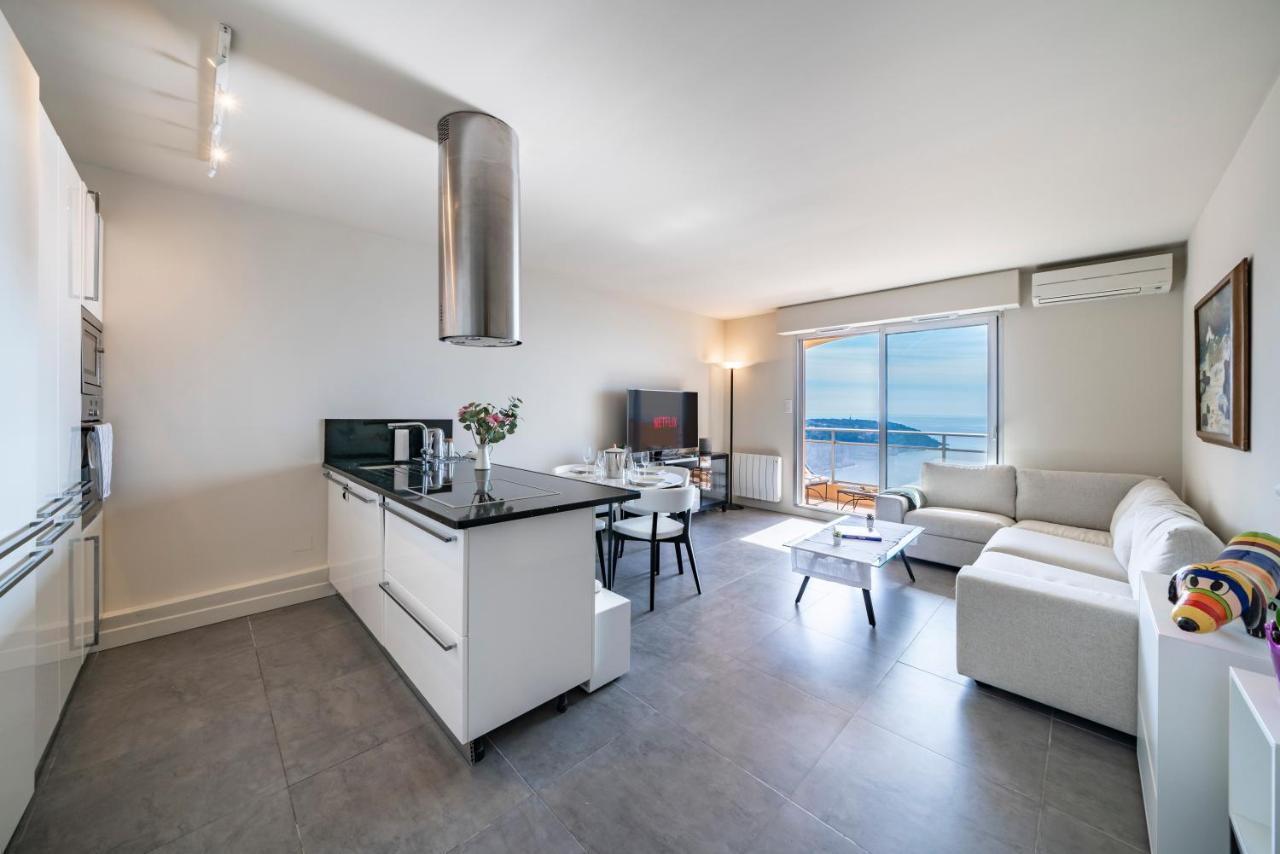 Baie Roquebrune, Balcon Vue Mer, Parking Gratuit - Ao Extérieur photo